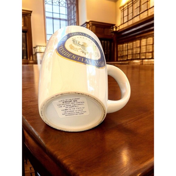 VTG Ronald Reagan Presidential Library Coffee Mug Political Souvenir Collectible - Picture 6 of 7